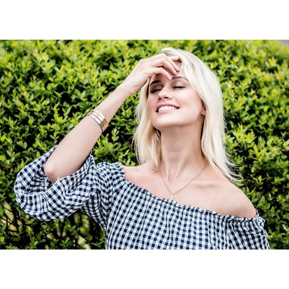 Women Silver Stainless Steel Cuff Bracelets - Picture 4 of 7